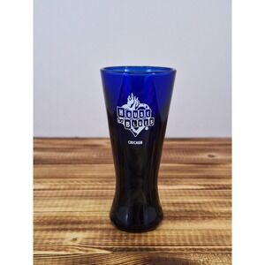 House of‎ Blues Shot Glass - Chicago - Cobalt Blue - Approximately 4" Tall